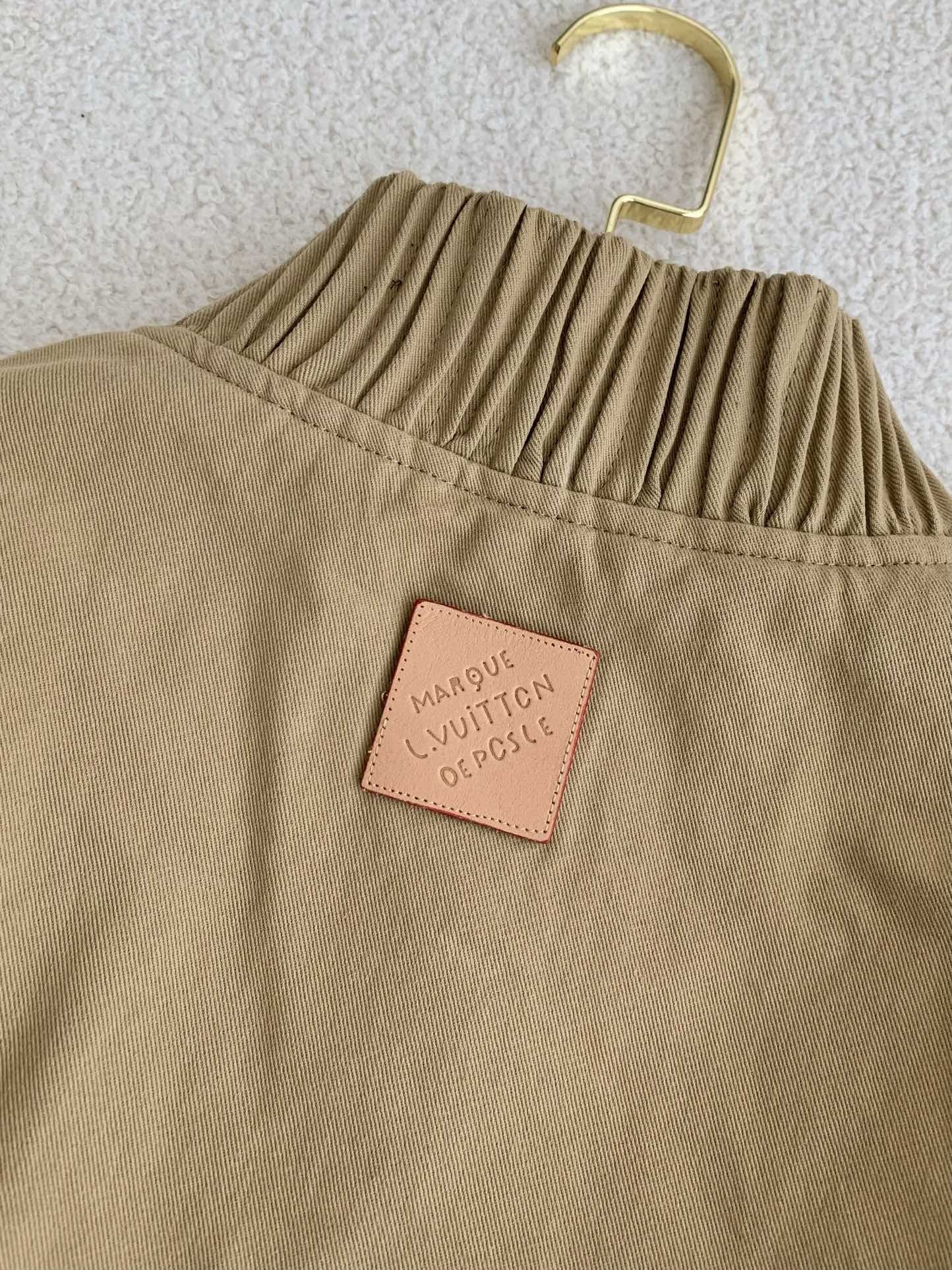 Beige Embroidered Bomber Jacket