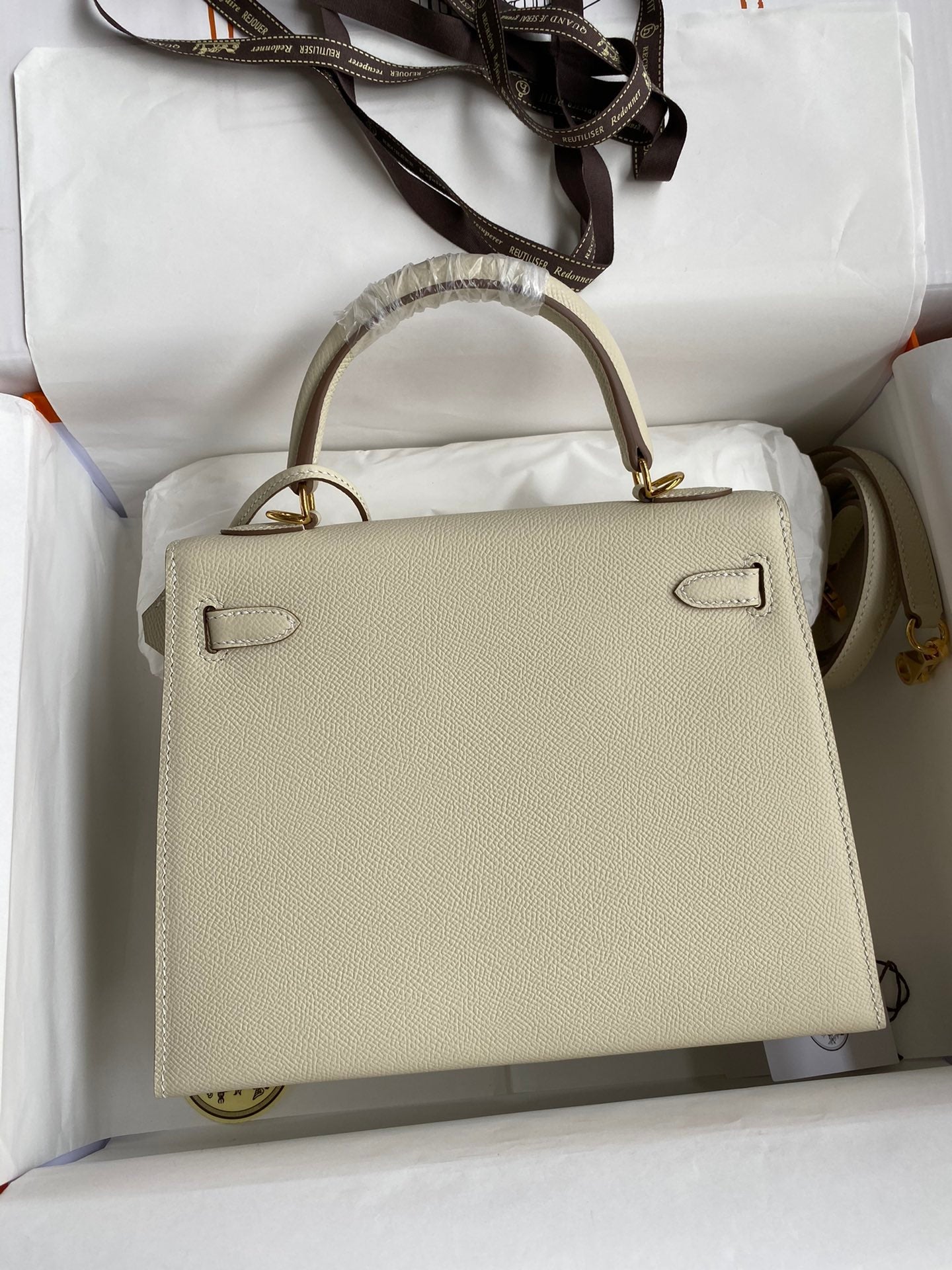 Kelly 25 Epsom Leather Bag