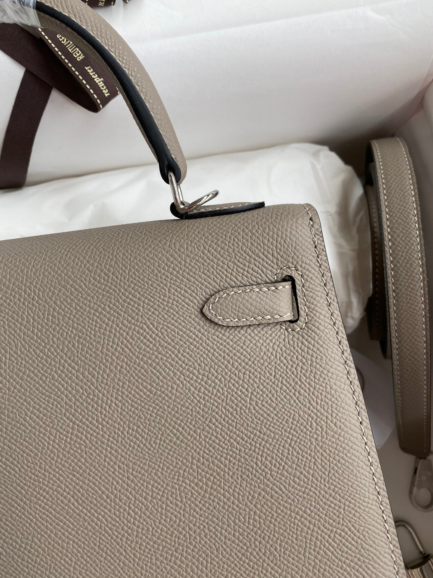Kelly 25 Epsom Leather Bag