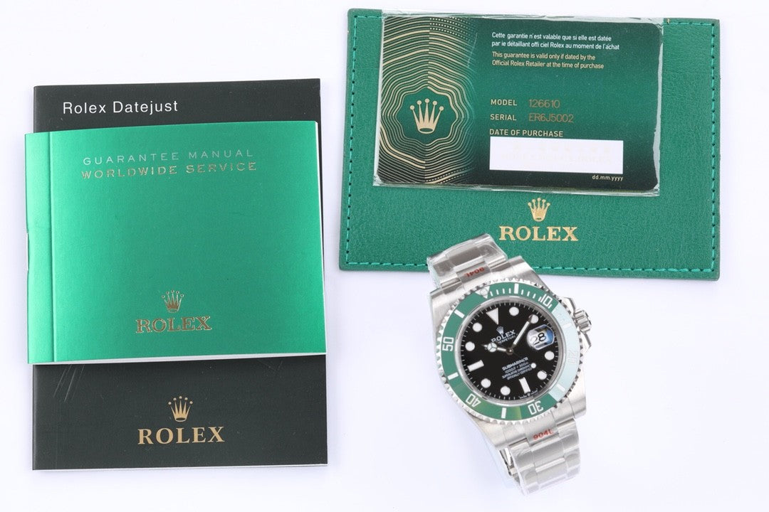 Submariner Green Bezel – 41mm Stainless Steel