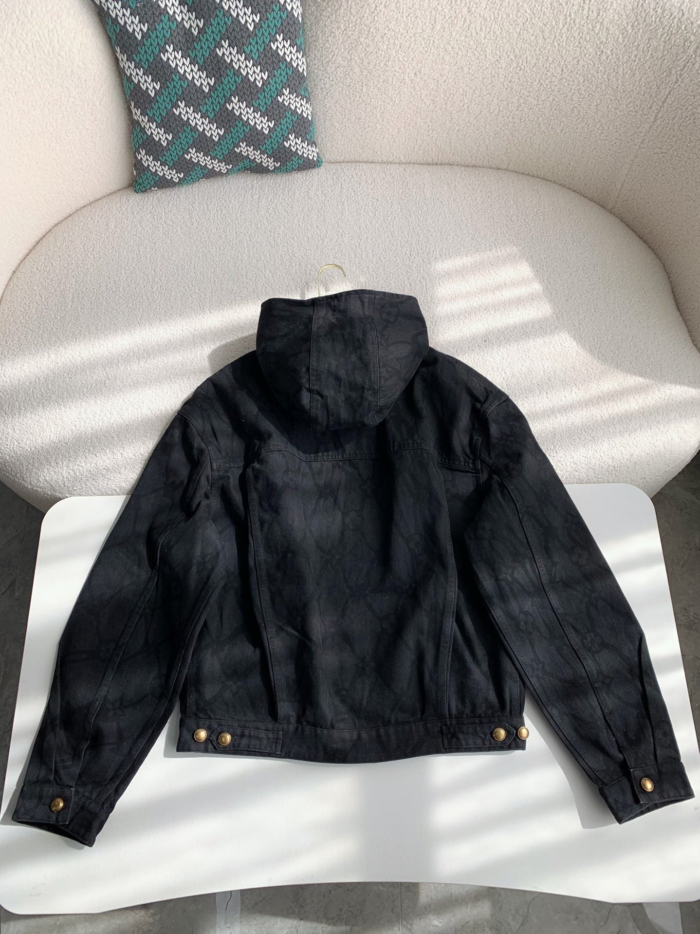 Denim Hooded Jacket