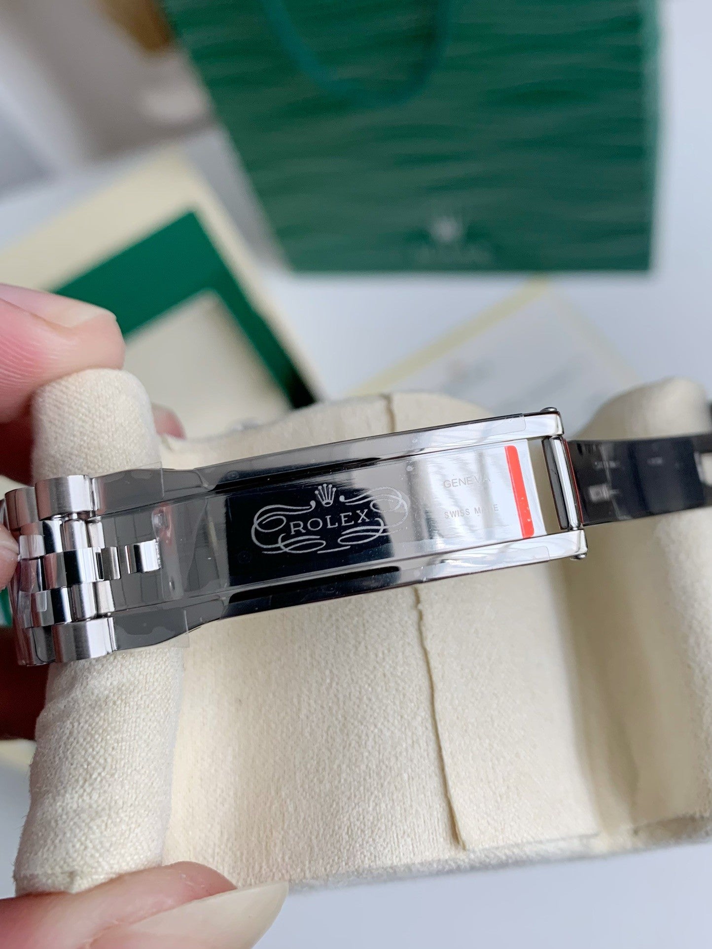 Datejust Style Watch – Black Dial, Fluted Bezel, 41mm Stainless Steel