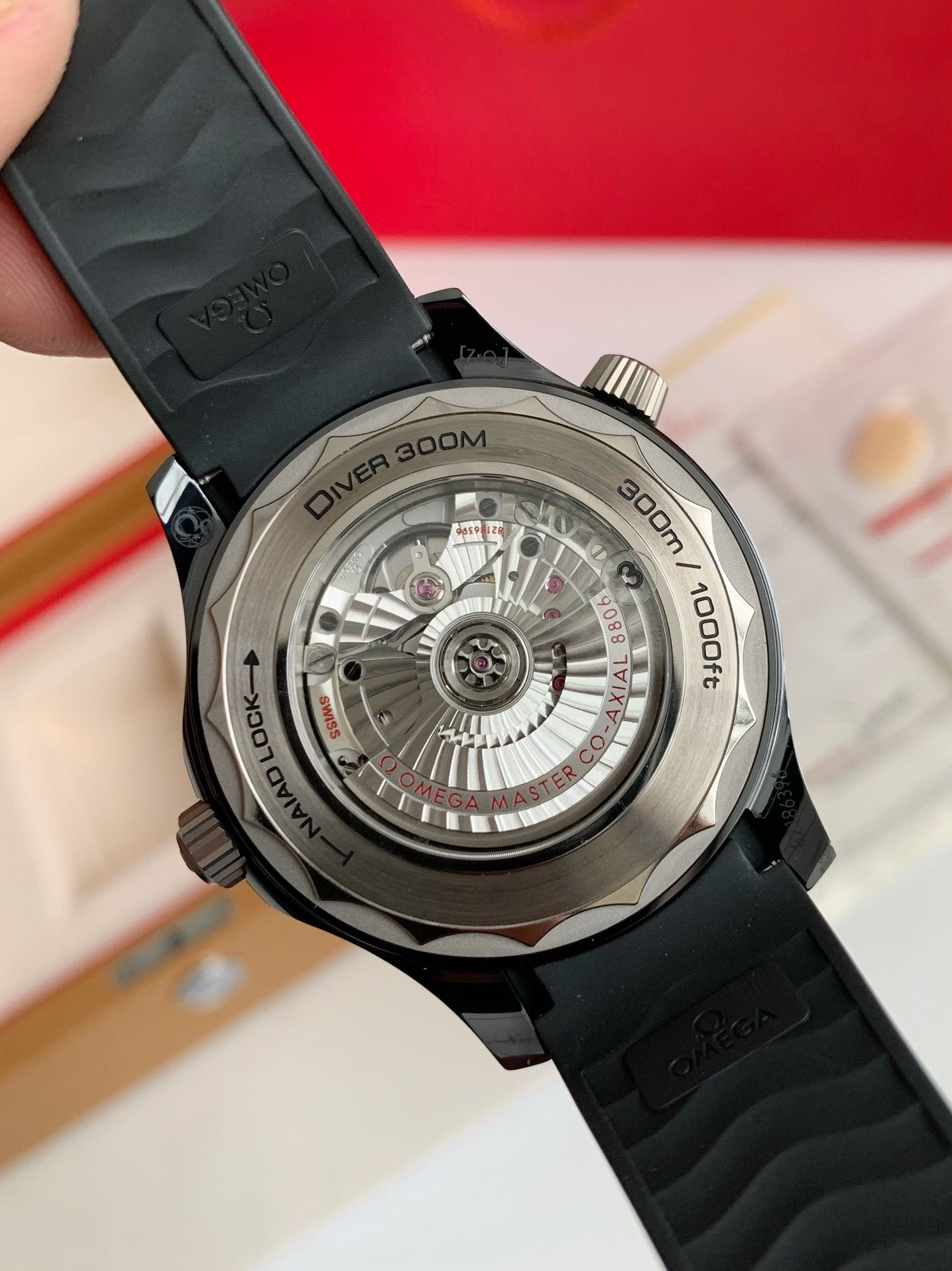 Seamaster Diver 300M – Black Ceramic Bezel, Wave Dial, Co-Axial Master Chronometer, 43.5mm