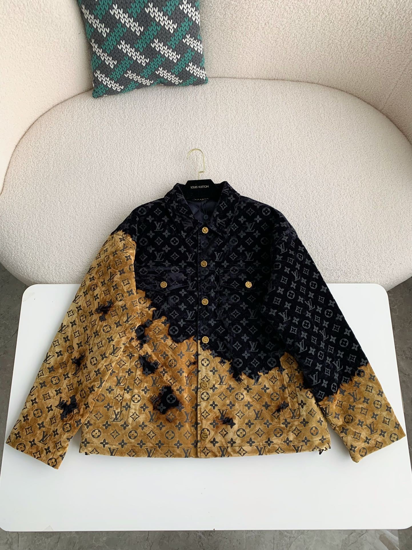 Monogram Jacquard Denim Jacket