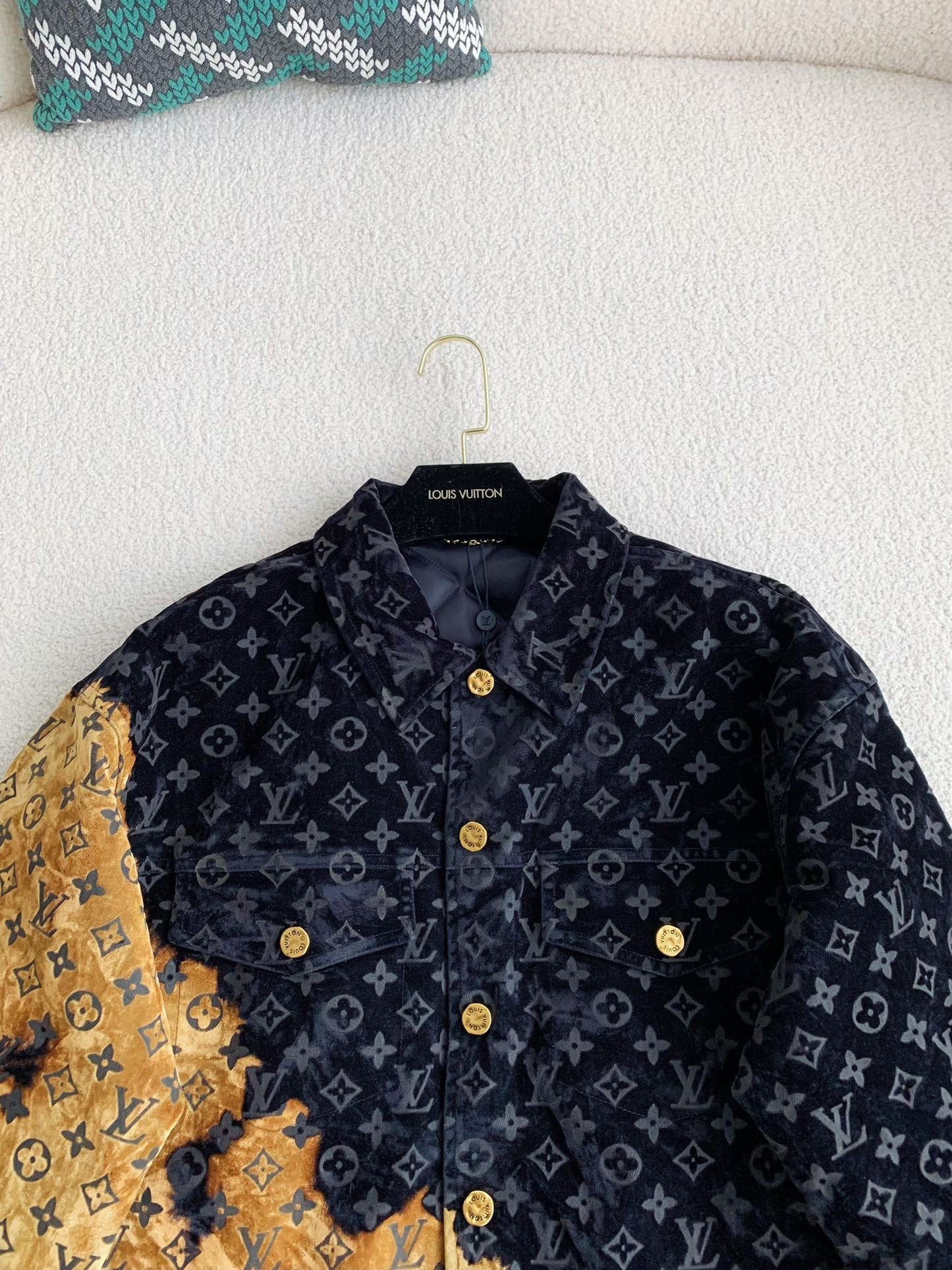 Monogram Jacquard Denim Jacket