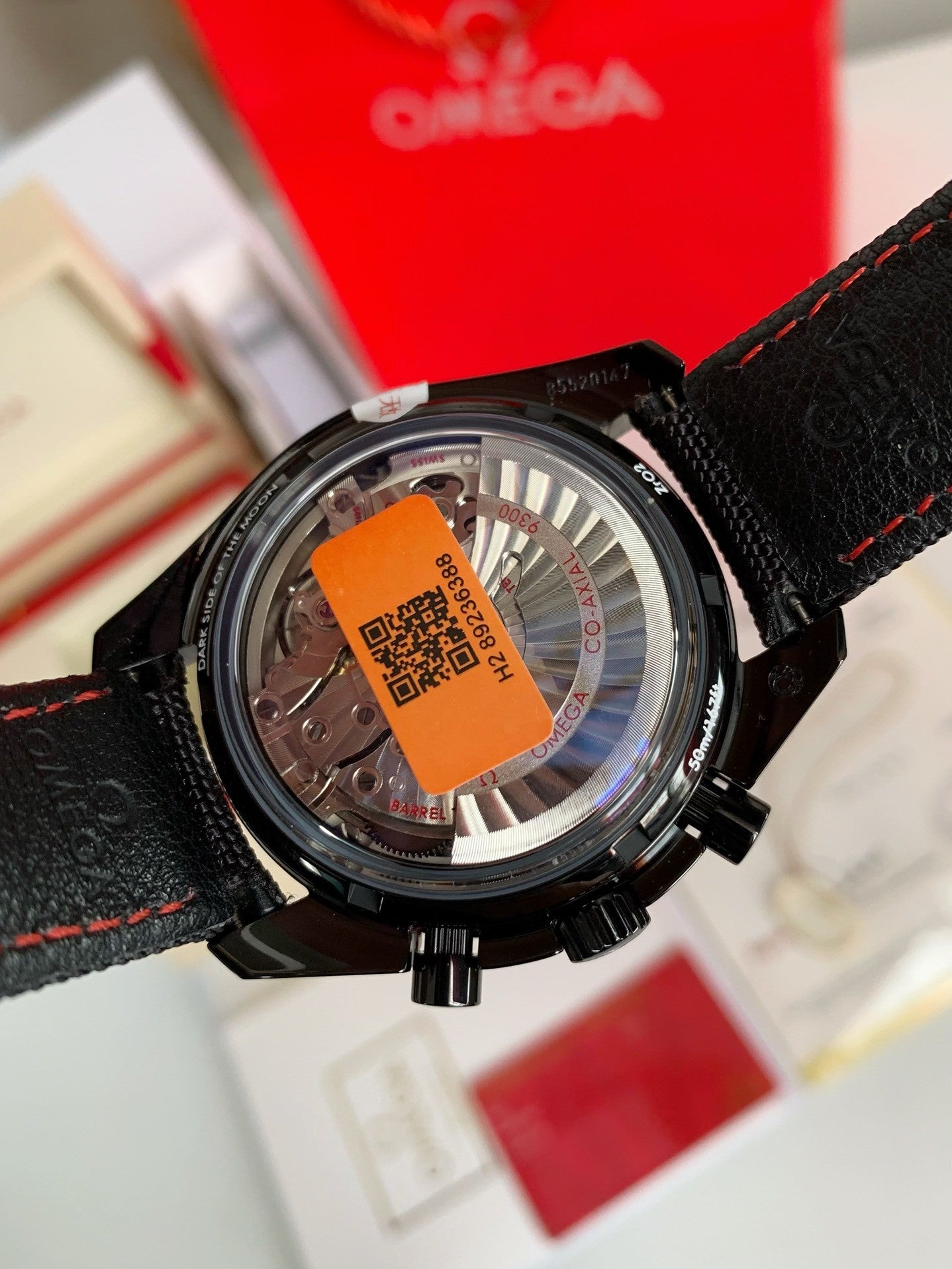 Speedmaster "Dark Side of the Moon" – Co-Axial Chronometer, Black Ceramic Case, 44.25mm