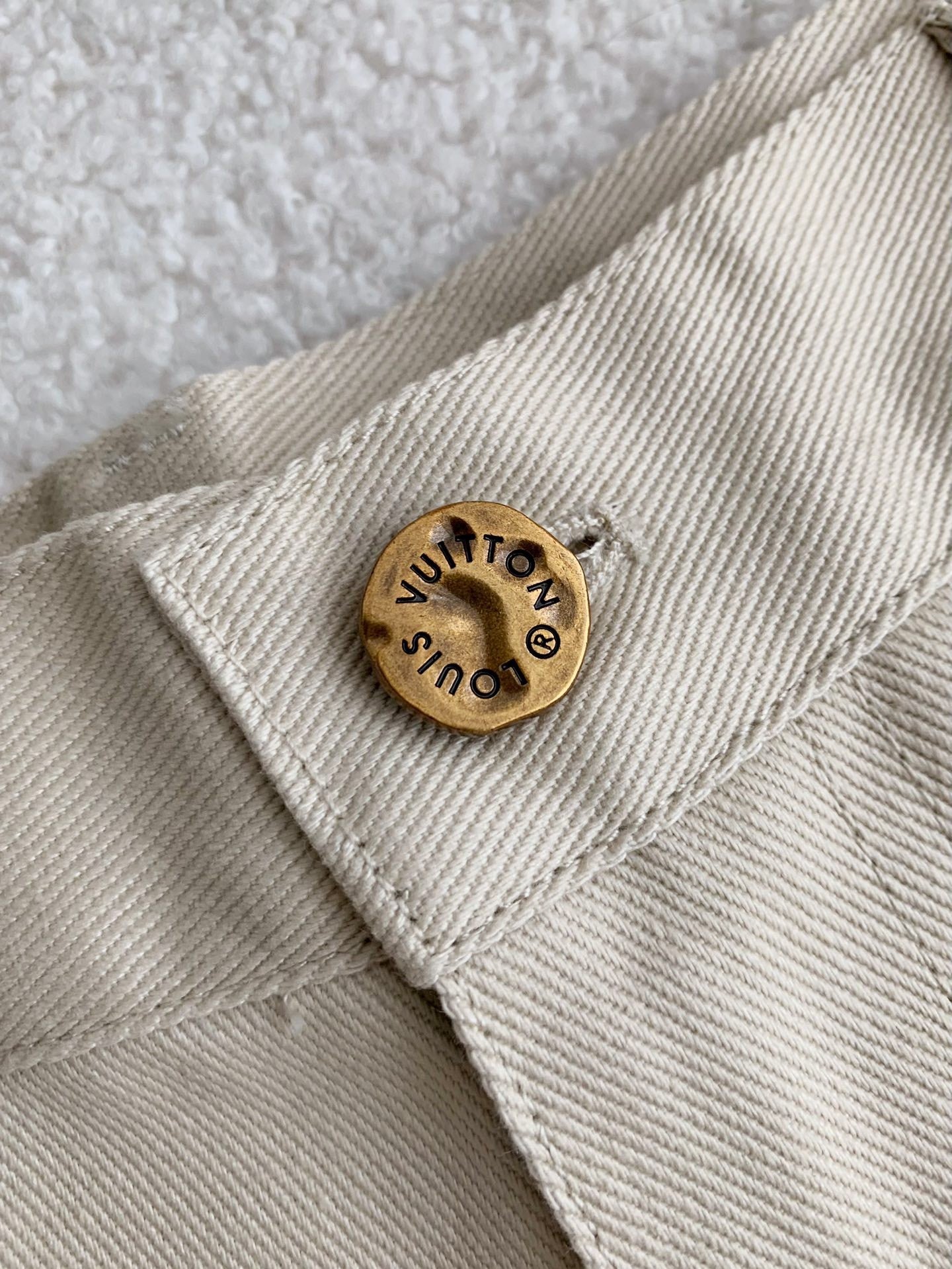 Monogram Relief Workwear Trousers