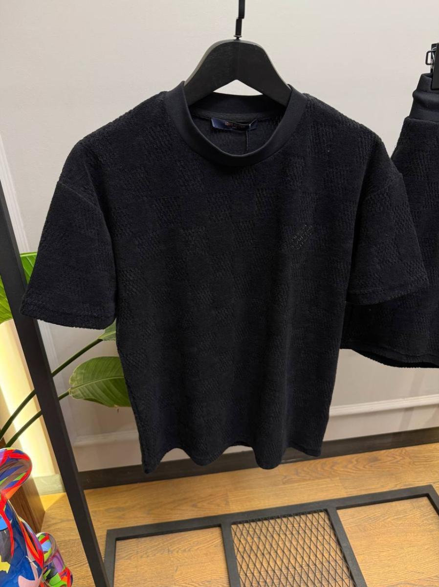 Damier French Terry Cotton Set