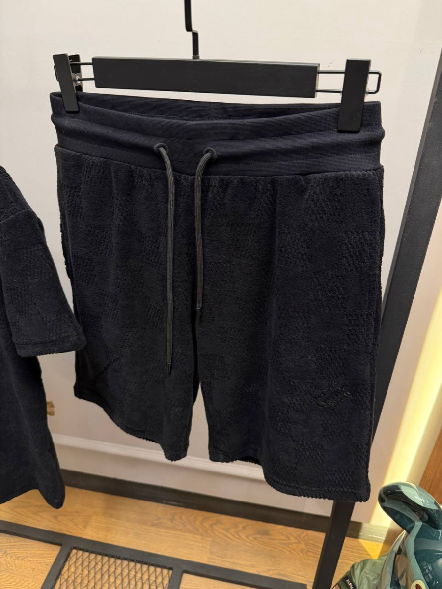 Damier French Terry Cotton Set