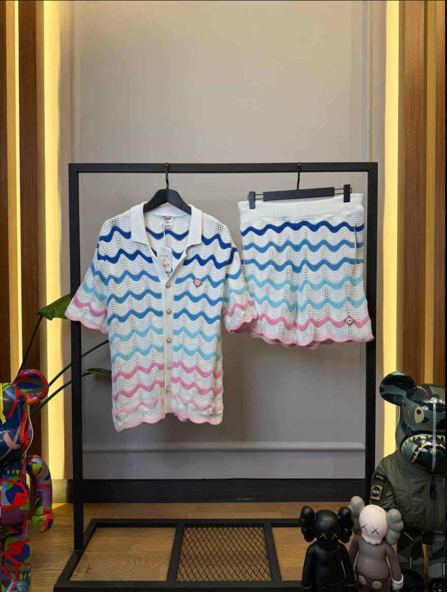 Wave Shorts Set