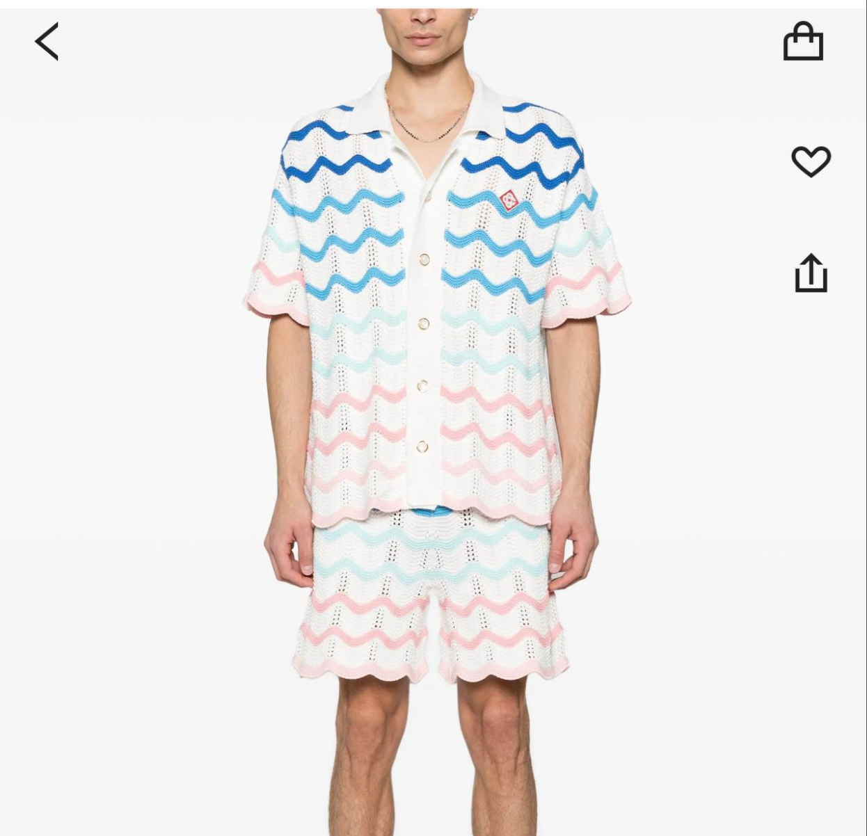 Wave Shorts Set