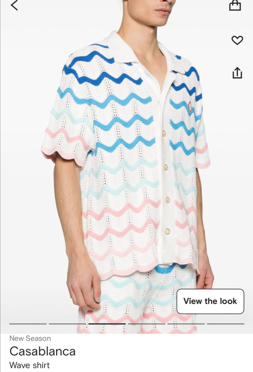 Wave Shorts Set