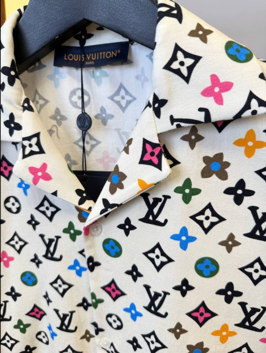 Monogram Printed Shorts & Shirts Set