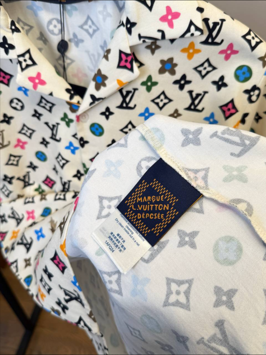 Monogram Printed Shorts & Shirts Set