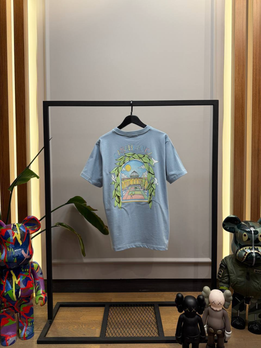 Tennis Club Graphic Cotton T-Shirt