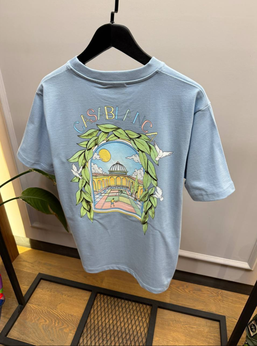 Tennis Club Graphic Cotton T-Shirt