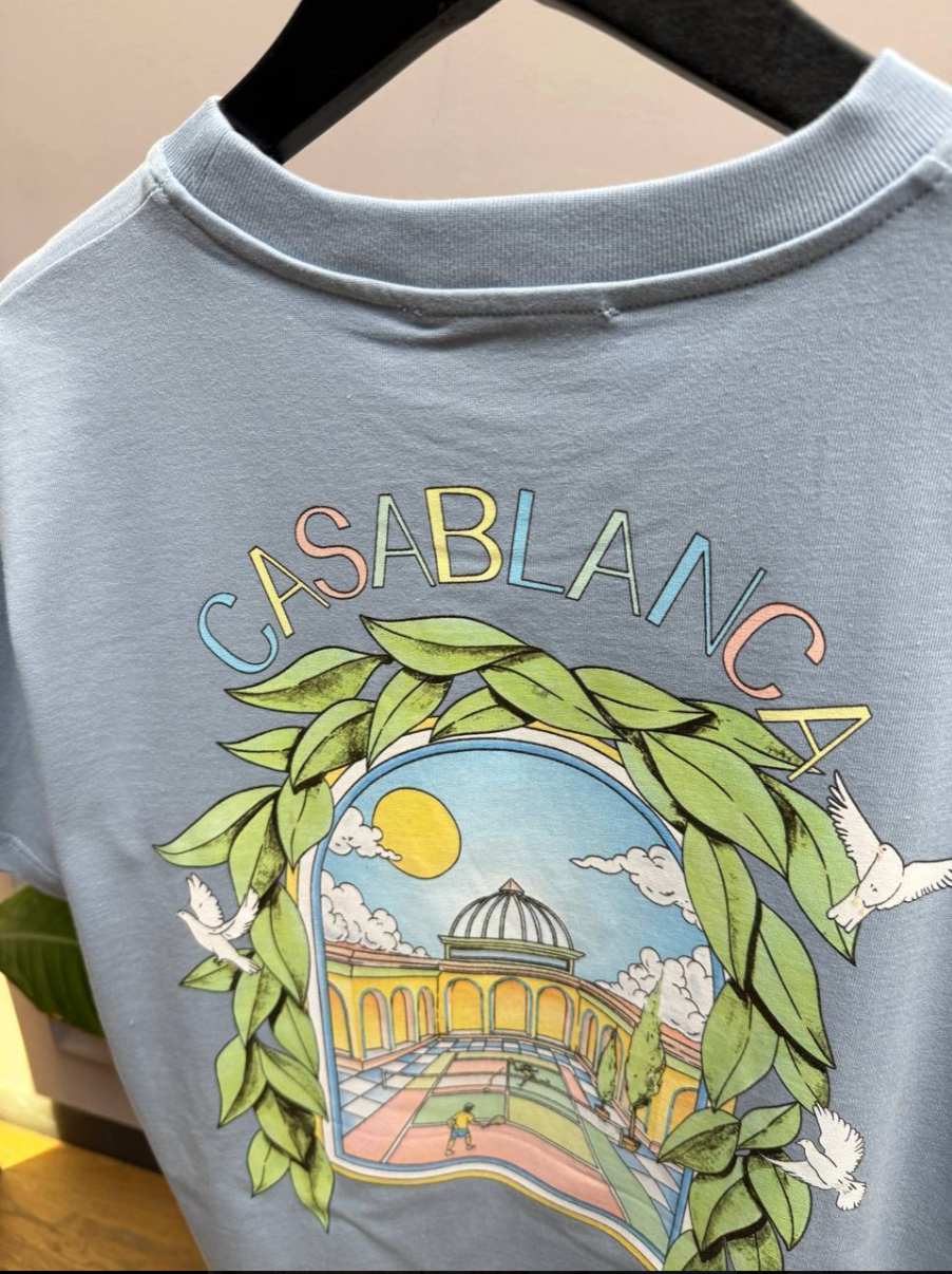 Tennis Club Graphic Cotton T-Shirt