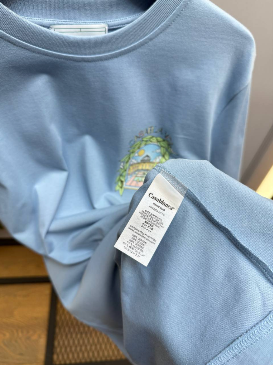 Tennis Club Graphic Cotton T-Shirt