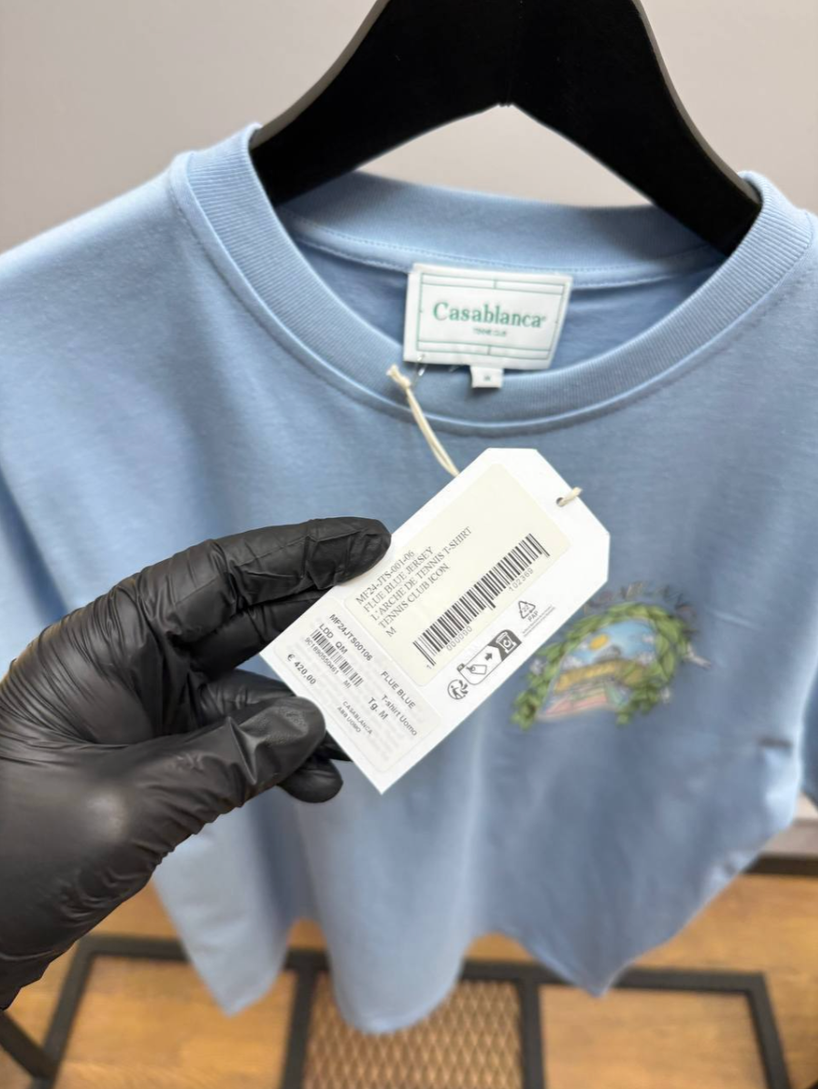 Tennis Club Graphic Cotton T-Shirt