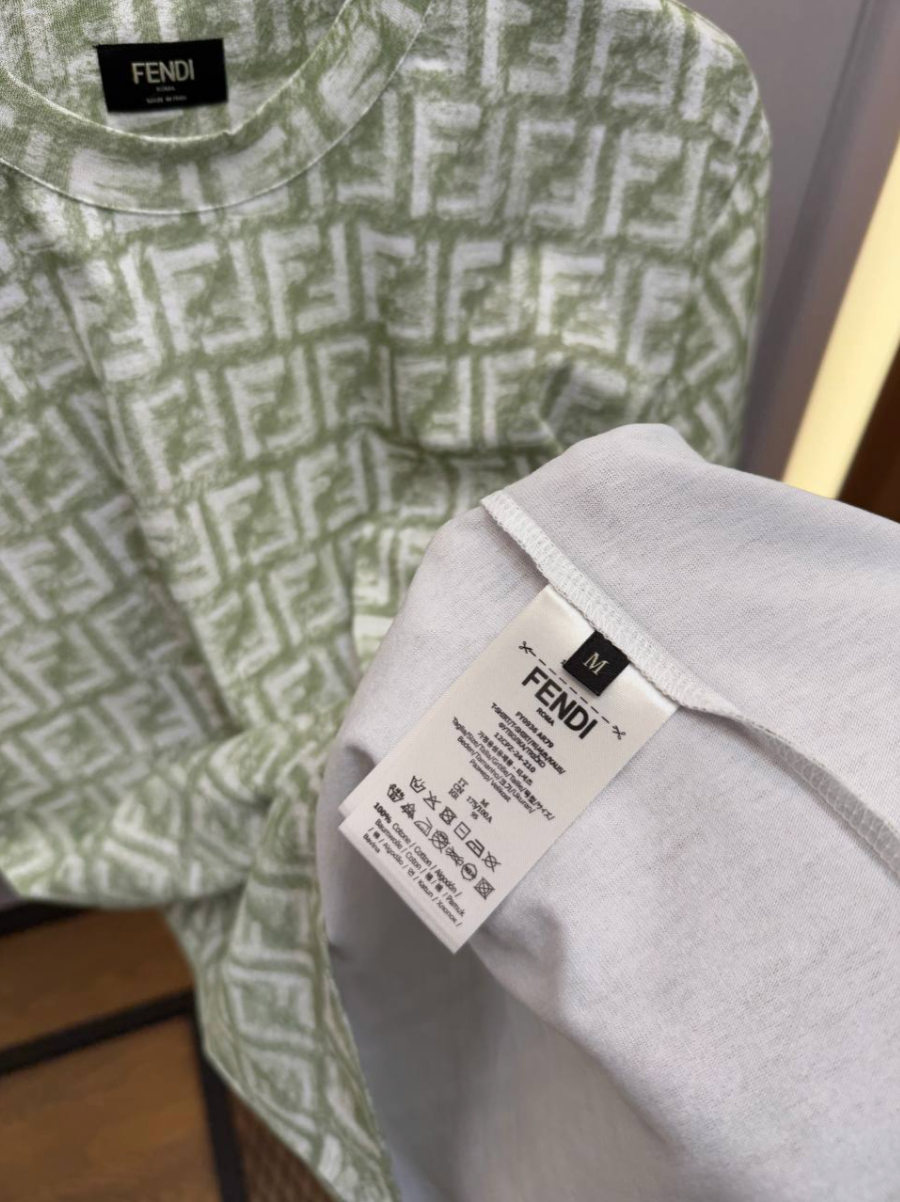 Green FF Cotton T-Shirt