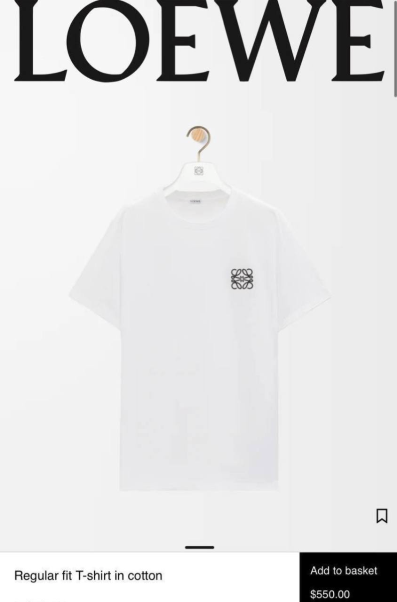 Anagram Cotton T-Shirt