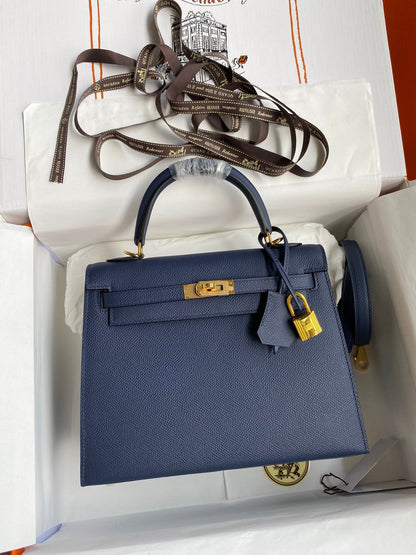 Kelly 25 Epsom Leather Bag