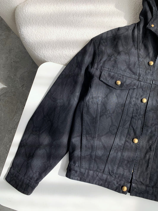 Denim Hooded Jacket