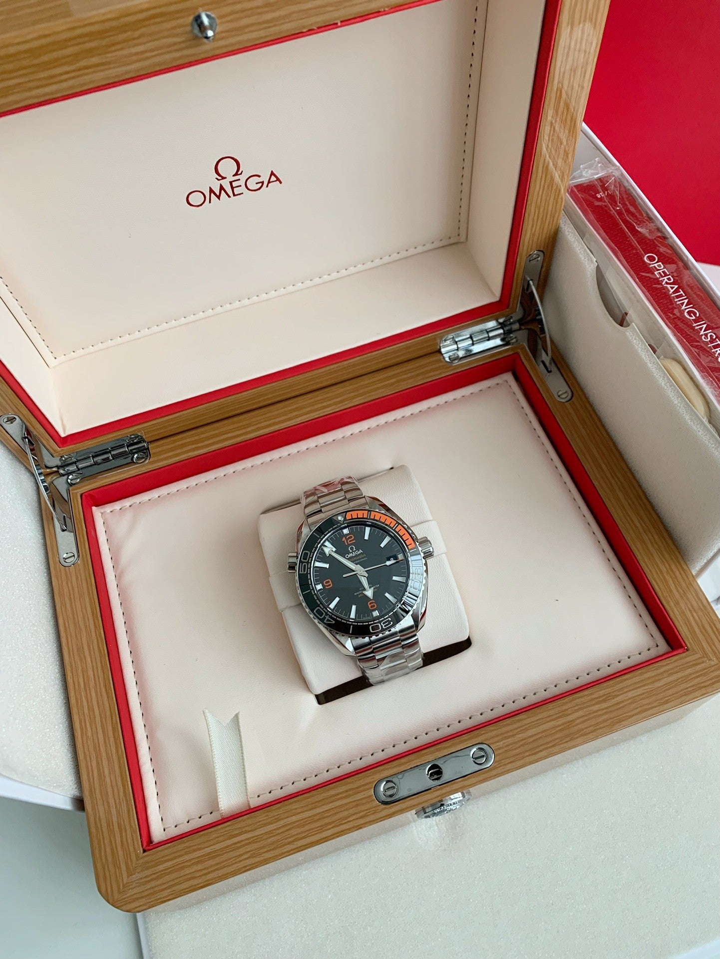 Seamaster Planet Ocean 600M – Cosmos Cup Edition, Orange Ceramic Bezel, Co-Axial Master Chronometer, 43.5mm