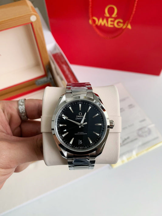 Seamaster Aqua Terra 150M – Black Dial, Stainless Steel, Co-Axial Master Chronometer, 41mm