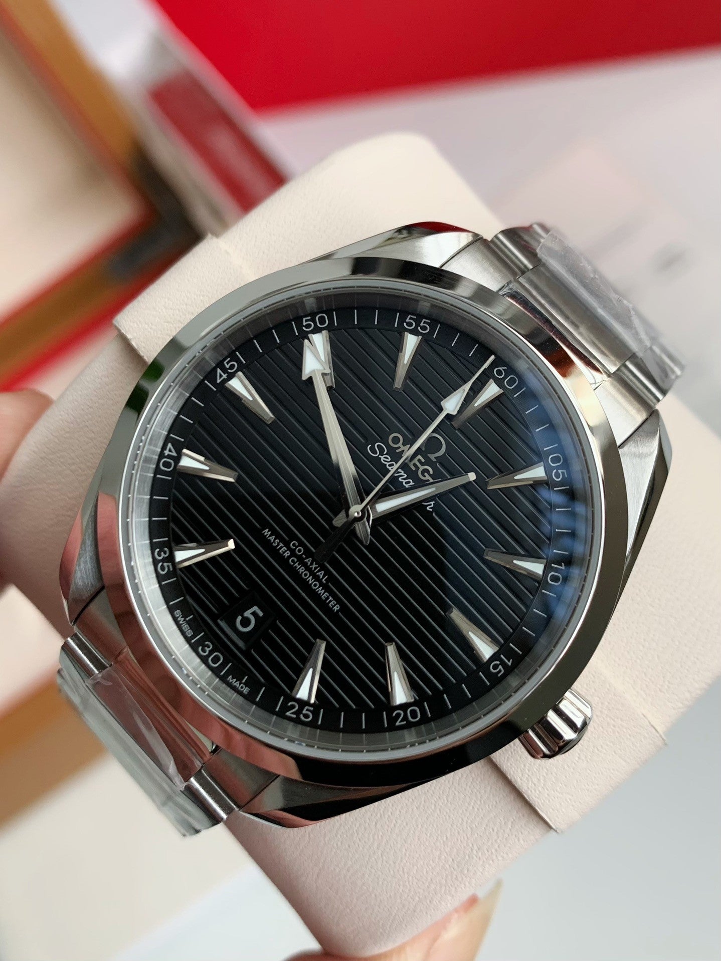 Seamaster Aqua Terra 150M – Black Dial, Stainless Steel, Co-Axial Master Chronometer, 41mm