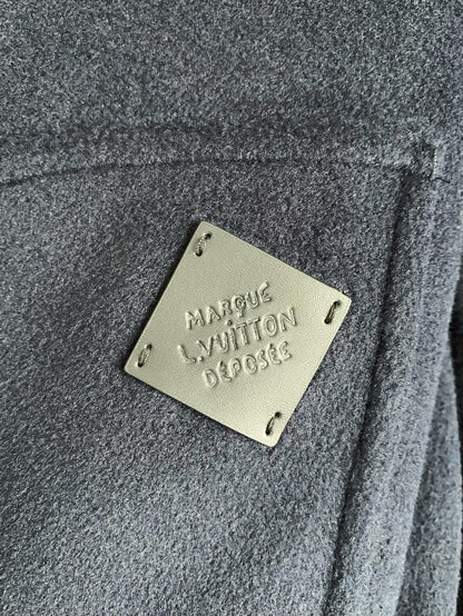 Navy Monogram Jacket