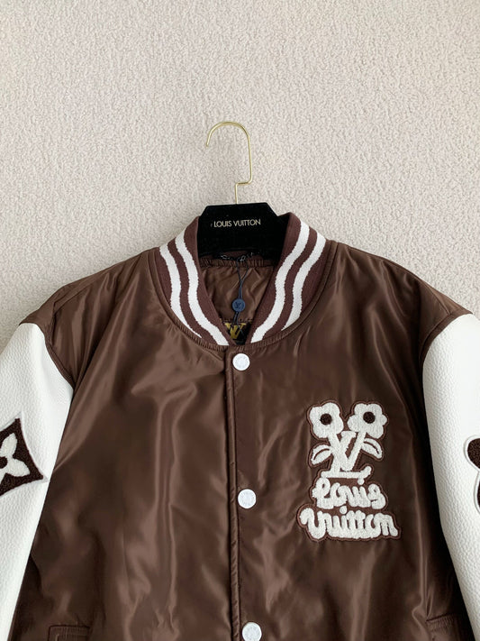 Embroidered Varsity Jacket
