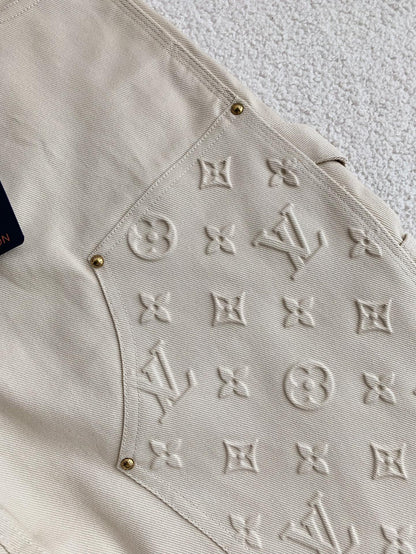 Monogram Relief Workwear Trousers