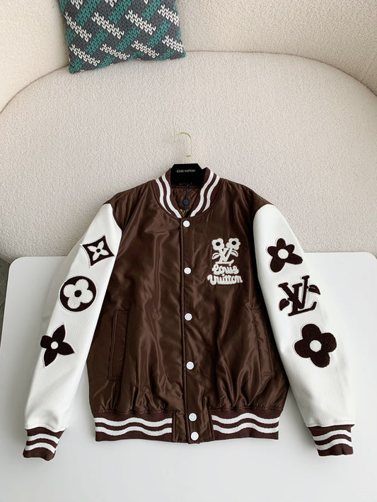 Embroidered Varsity Jacket