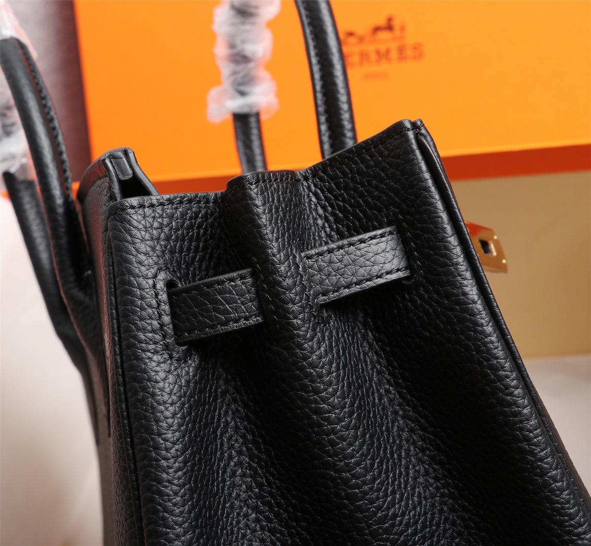 Birkin 25 Togo Leather Bag