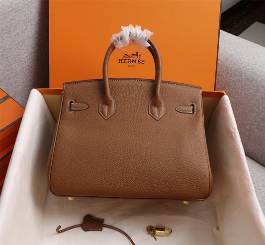 Birkin 25 Togo Leather Bag