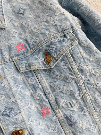 Monogram Jacquard Denim Jacket
