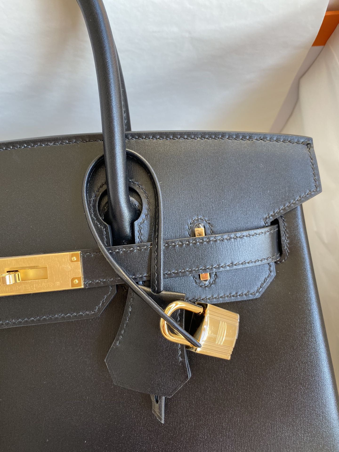 Birkin 30 Leather Bag