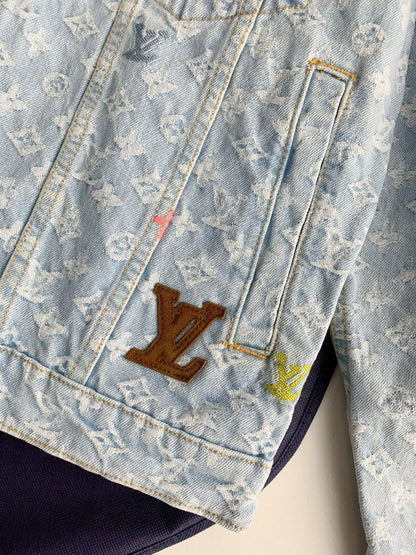 Monogram Jacquard Denim Jacket
