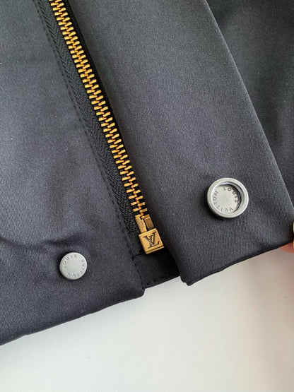 Monogram Collar Bomber Jacket