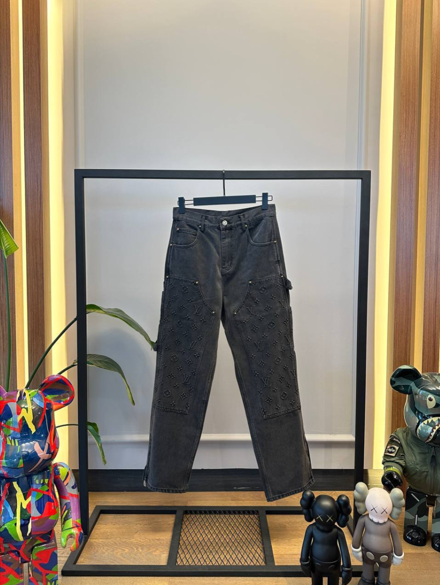 Denim Carpenter Pants