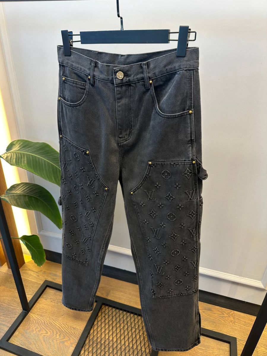 Denim Carpenter Pants