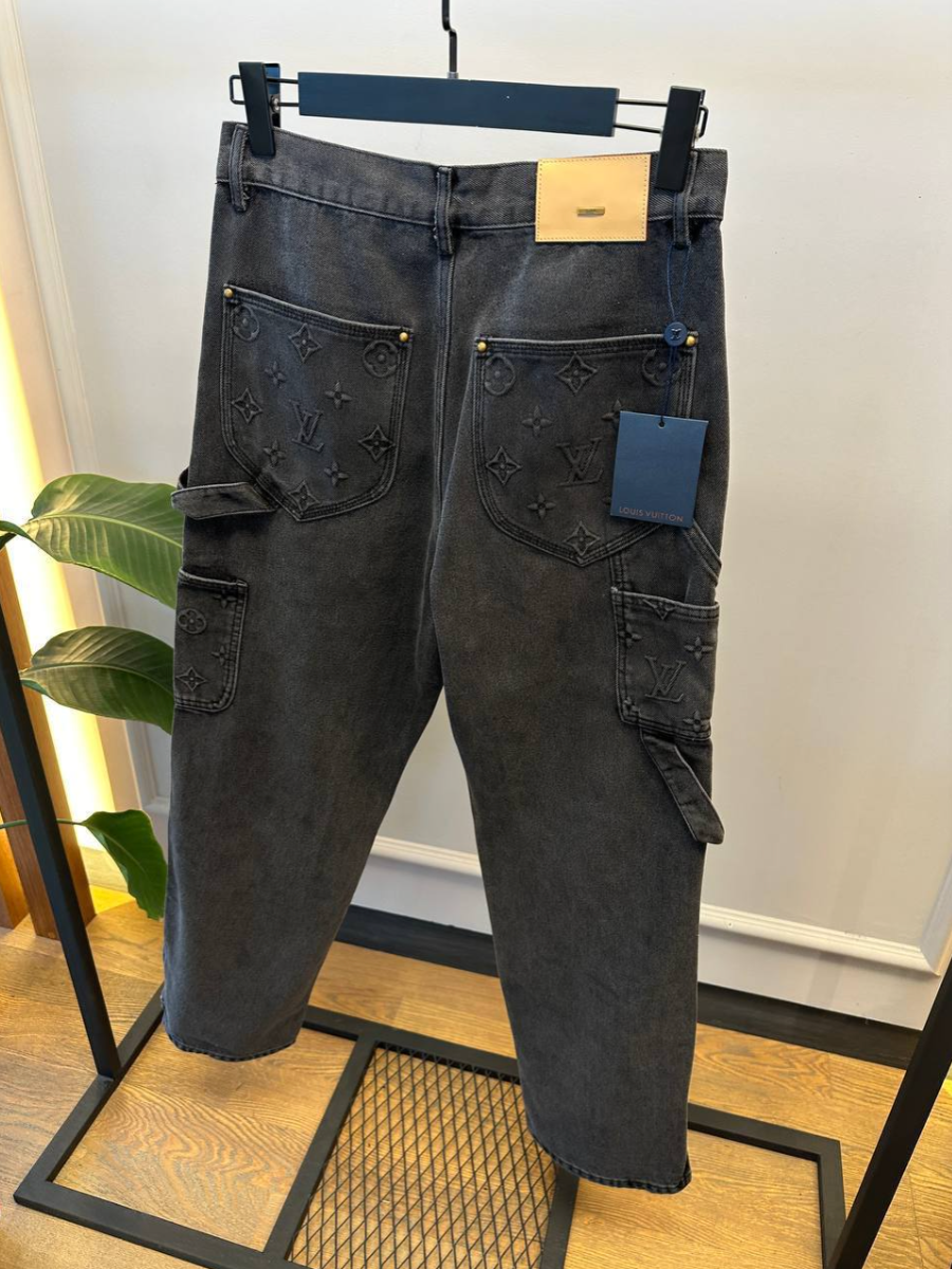 Denim Carpenter Pants