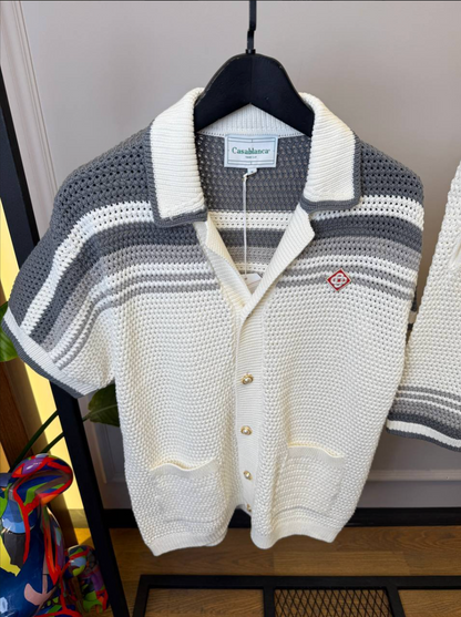 Tenis Crochet Shorts & Shirt Set