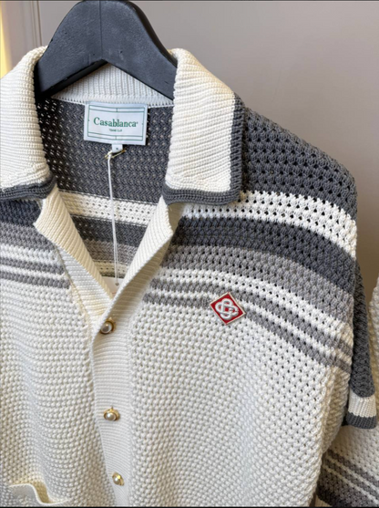 Tenis Crochet Shorts & Shirt Set