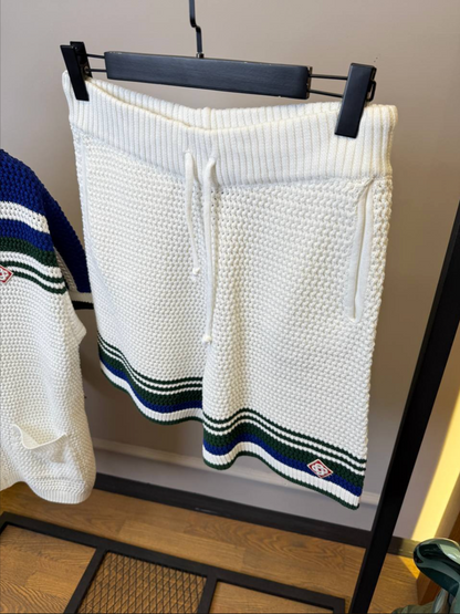 Tenis Crochet Shorts & Shirt Set