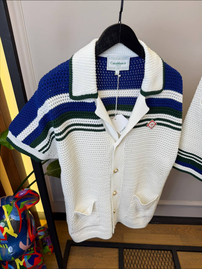 Tenis Crochet Shorts & Shirt Set