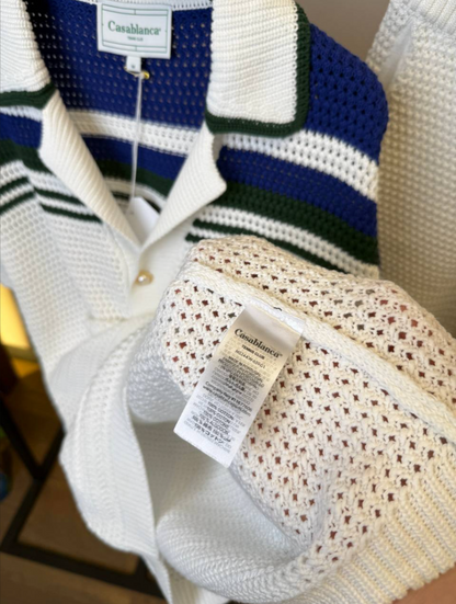 Tenis Crochet Shorts & Shirt Set