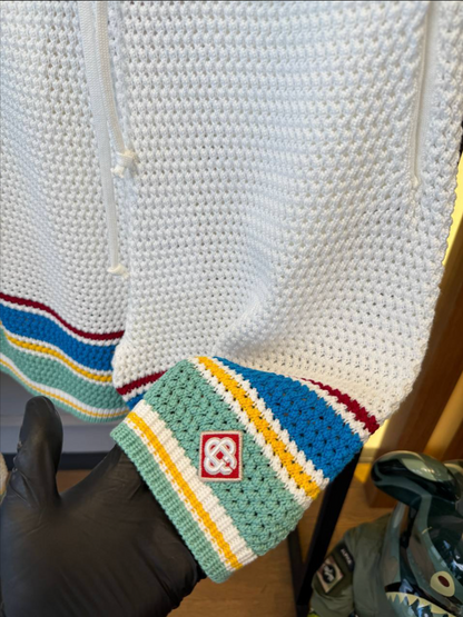 Crochet Tennis Shirt & Shorts Set
