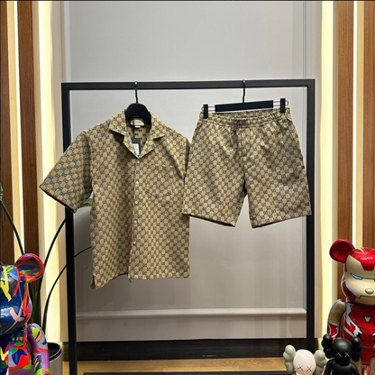 GG Monogram Shorts & Shirts Set